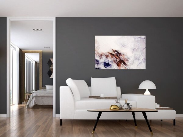 Slika - Ljubičasti mramor N⁰1 (90x60 cm)