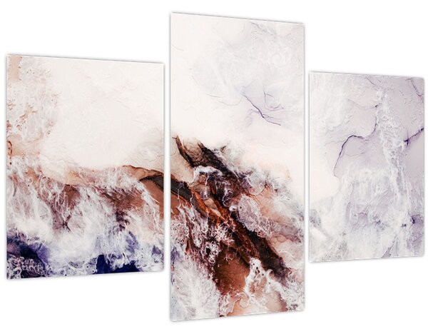 Slika - Ljubičasti mramor N⁰1 (90x60 cm)