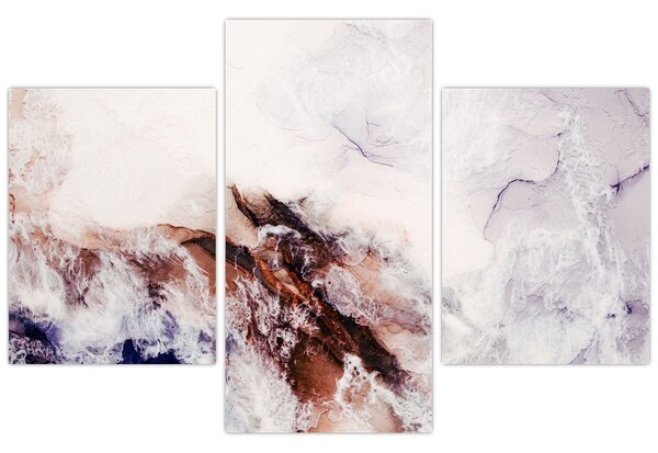 Slika - Ljubičasti mramor N⁰1 (90x60 cm)