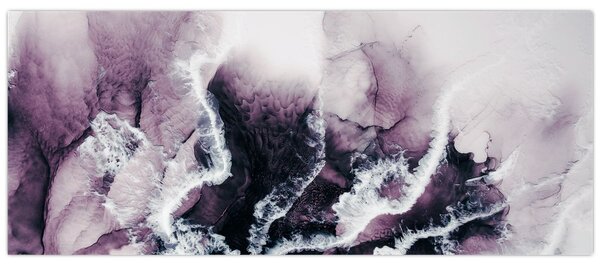 Slika - Ljubičasti mramor N⁰2 (120x50 cm)