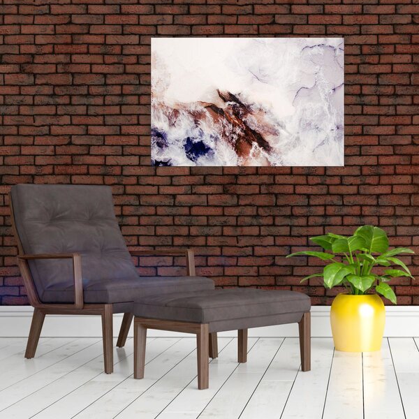 Slika - Ljubičasti mramor N⁰1 (90x60 cm)