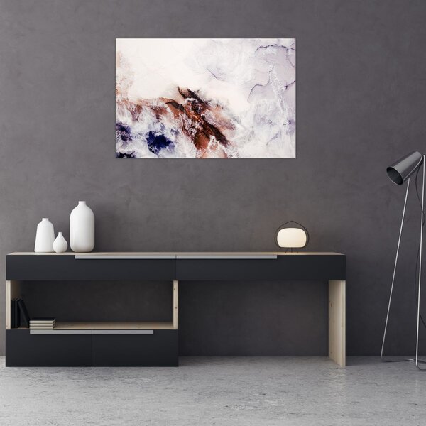 Slika - Ljubičasti mramor N⁰1 (90x60 cm)