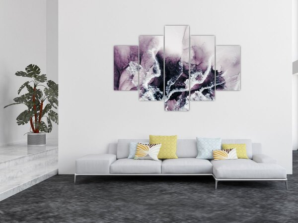 Slika - Ljubičasti mramor N⁰2 (150x105 cm)