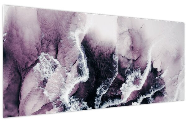 Slika - Ljubičasti mramor N⁰2 (120x50 cm)