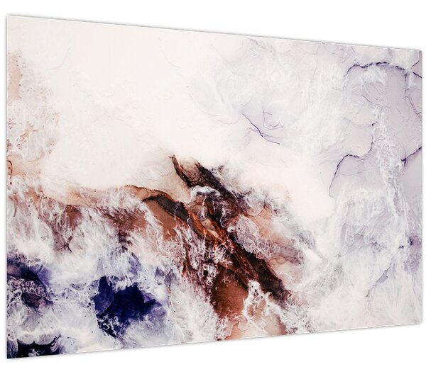 Slika - Ljubičasti mramor N⁰1 (90x60 cm)