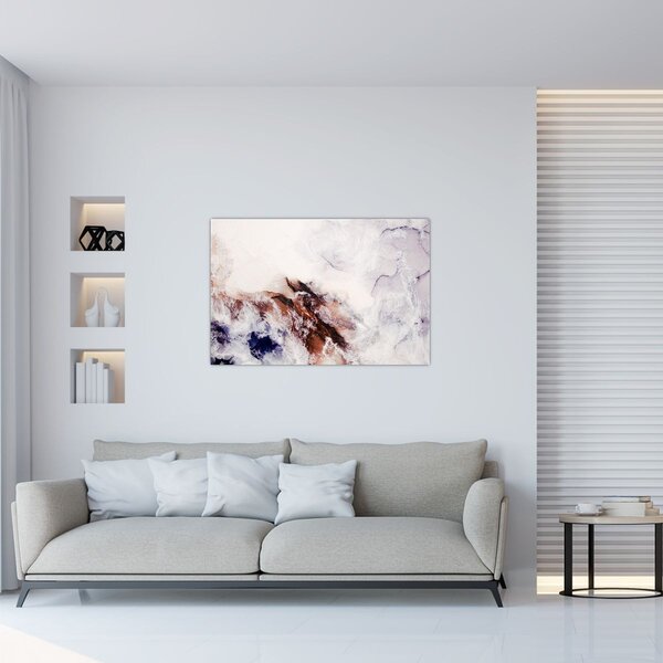 Slika - Ljubičasti mramor N⁰1 (90x60 cm)