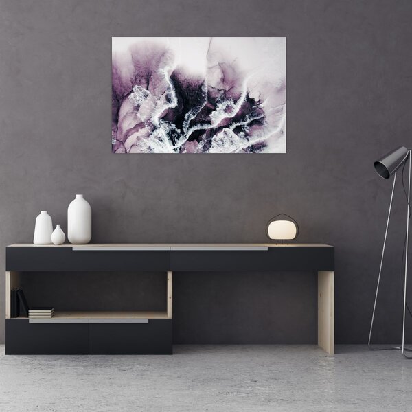 Slika - Ljubičasti mramor N⁰2 (90x60 cm)