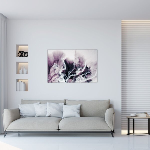 Slika - Ljubičasti mramor N⁰2 (90x60 cm)