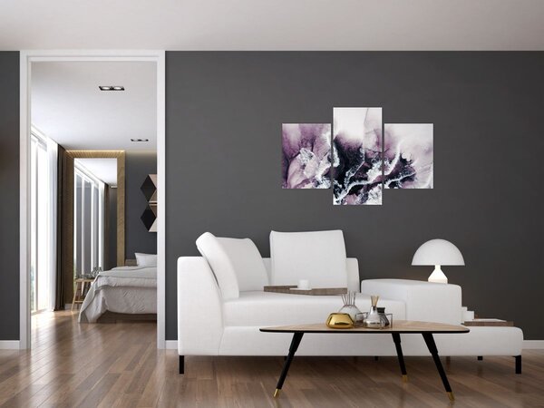 Slika - Ljubičasti mramor N⁰2 (90x60 cm)