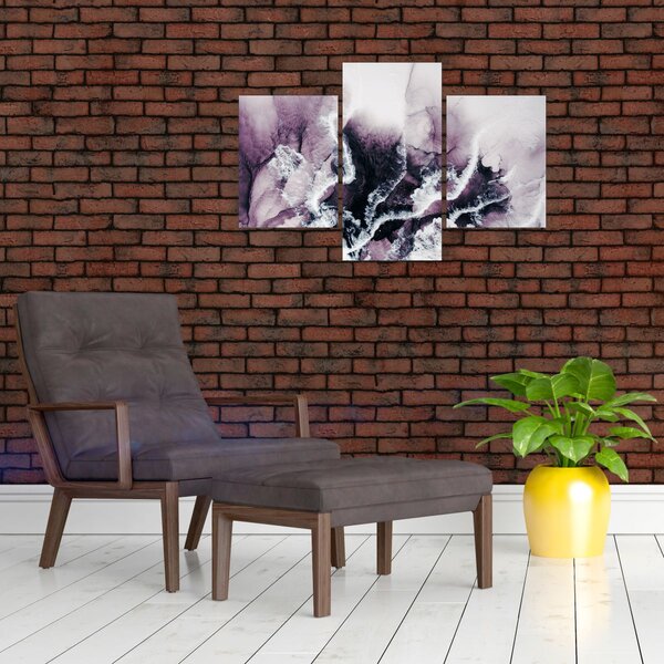 Slika - Ljubičasti mramor N⁰2 (90x60 cm)
