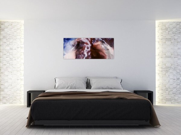 Slika - Ljubičasti mramor N⁰3 (120x50 cm)
