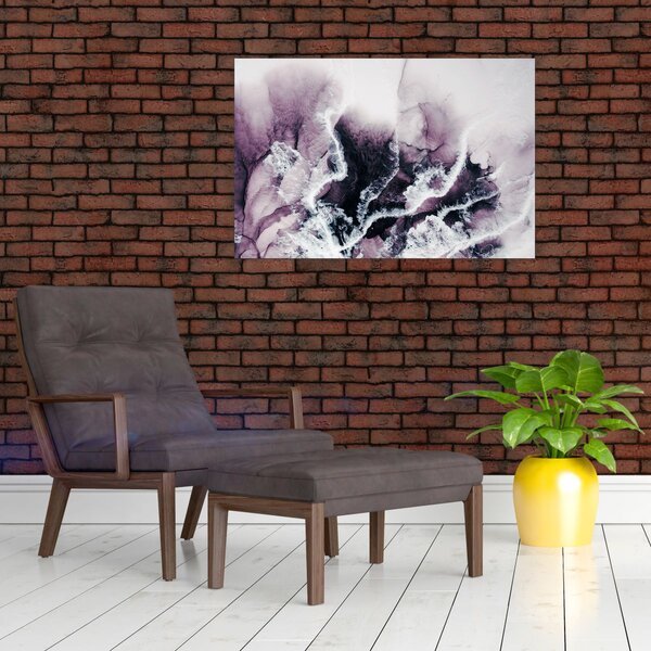Slika - Ljubičasti mramor N⁰2 (90x60 cm)