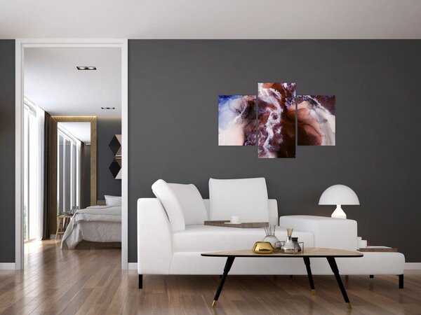Slika - Ljubičasti mramor N⁰3 (90x60 cm)