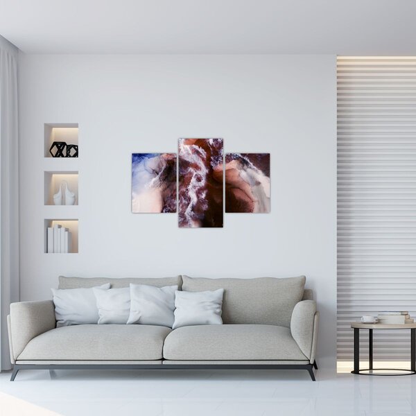 Slika - Ljubičasti mramor N⁰3 (90x60 cm)
