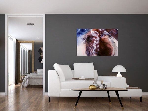 Slika - Ljubičasti mramor N⁰3 (90x60 cm)