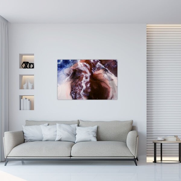 Slika - Ljubičasti mramor N⁰3 (90x60 cm)