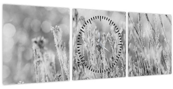 Slika - Hladna zima (sa satom) (90x30 cm)