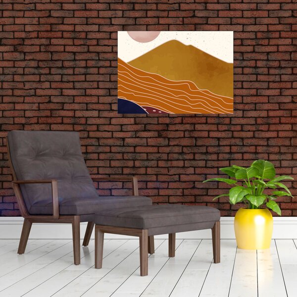 Slika - Spacefrog dizajn planine N⁰1 (70x50 cm)