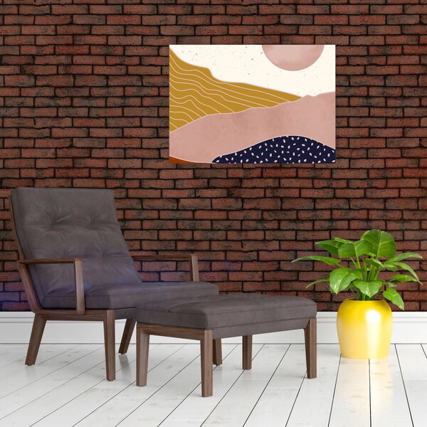 Slika - Svemirska žaba dizajn planine N⁰3 (70x50 cm)