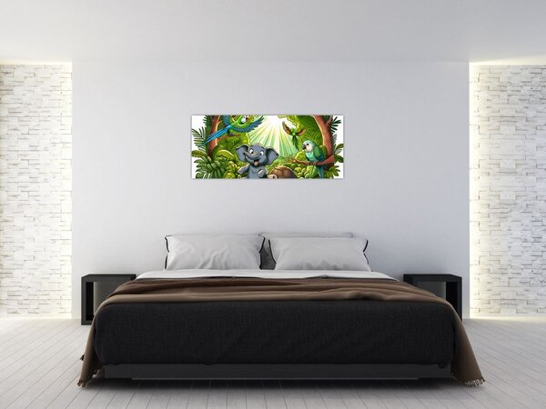 Slika - Vesela životinjica (120x50 cm)