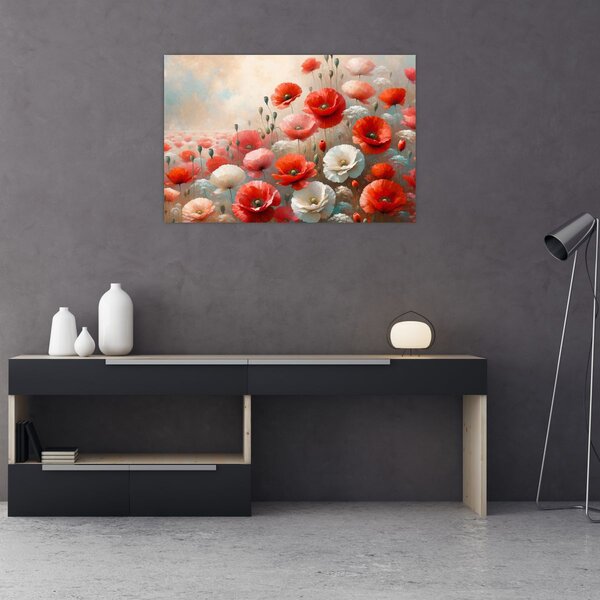 Slika - Slika s makovima (90x60 cm)