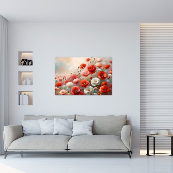 Slika - Slika s makovima (90x60 cm)