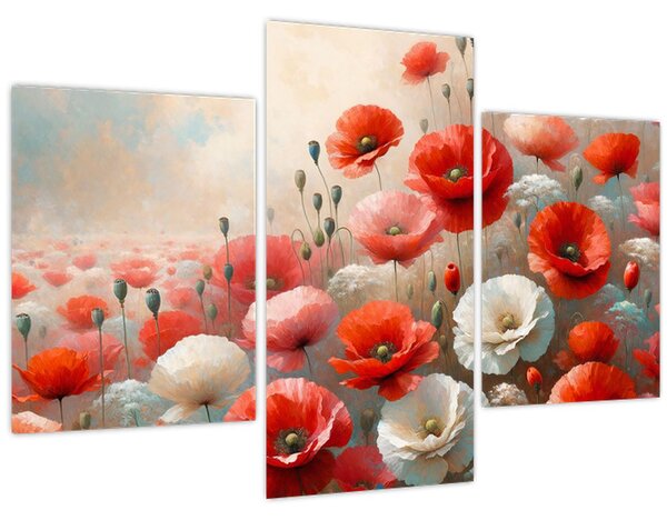 Slika - Slika s makovima (90x60 cm)