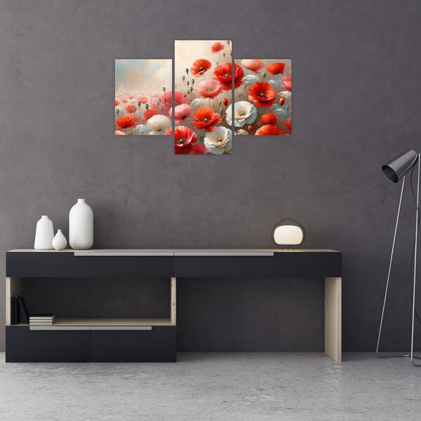 Slika - Slika s makovima (90x60 cm)