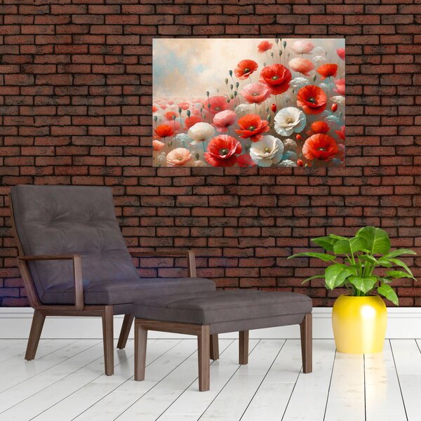Slika - Slika s makovima (90x60 cm)