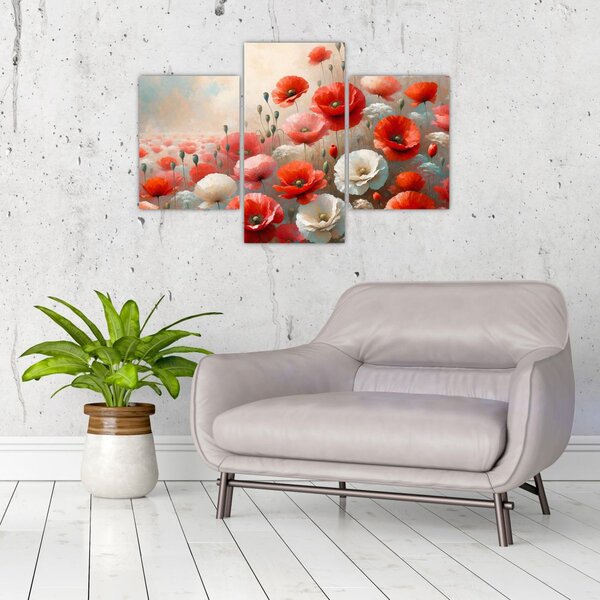 Slika - Slika s makovima (90x60 cm)
