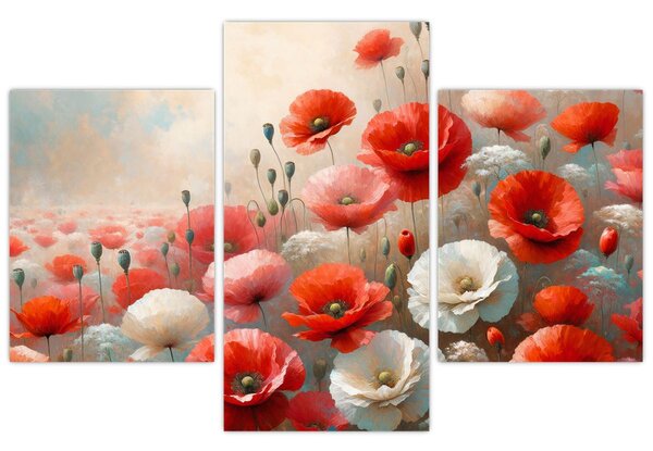 Slika - Slika s makovima (90x60 cm)