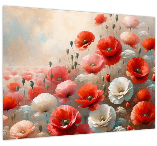 Slika - Slika s makovima (70x50 cm)