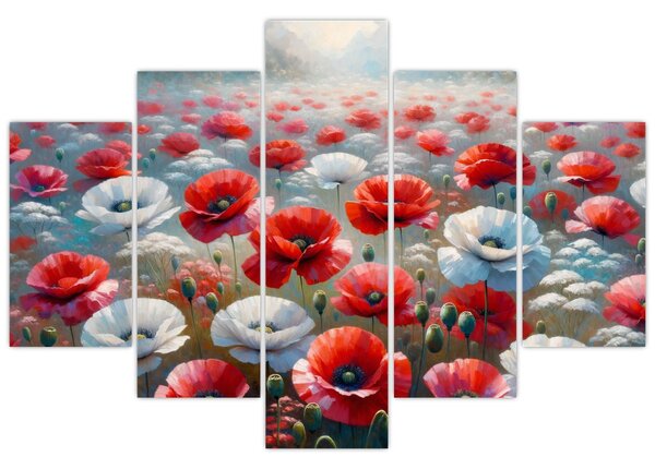 Slika - Polje makova (150x105 cm)