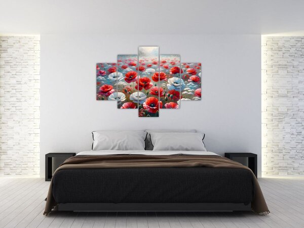 Slika - Polje makova (150x105 cm)