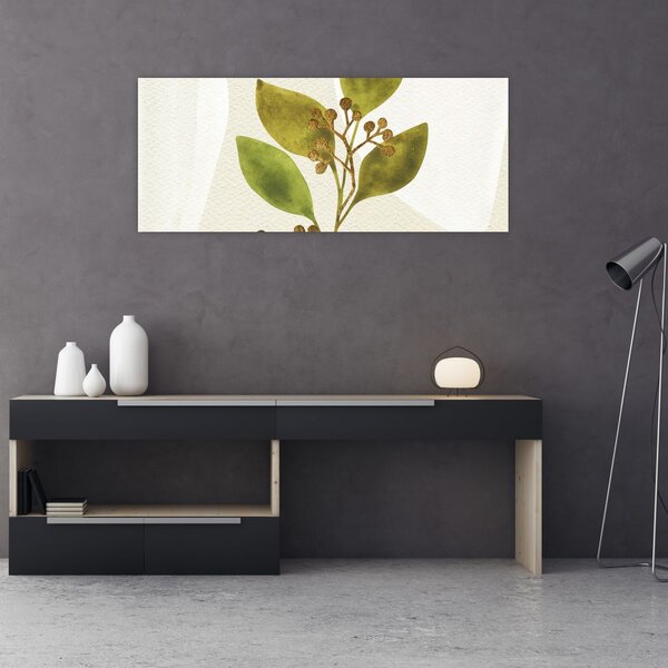 Slika - Akvarel grana N⁰1 (120x50 cm)