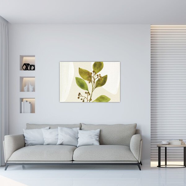Slika - Akvarel grana N⁰1 (90x60 cm)