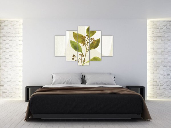 Slika - Akvarel grana N⁰1 (150x105 cm)