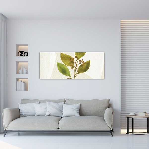 Slika - Akvarel grana N⁰1 (120x50 cm)