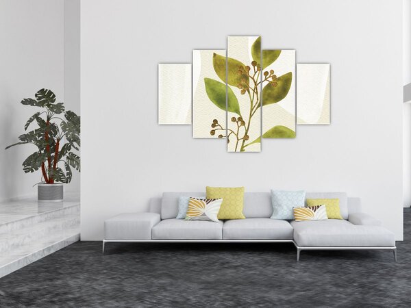 Slika - Akvarel grana N⁰1 (150x105 cm)