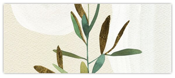 Slika - Akvarel grana N⁰2 (120x50 cm)