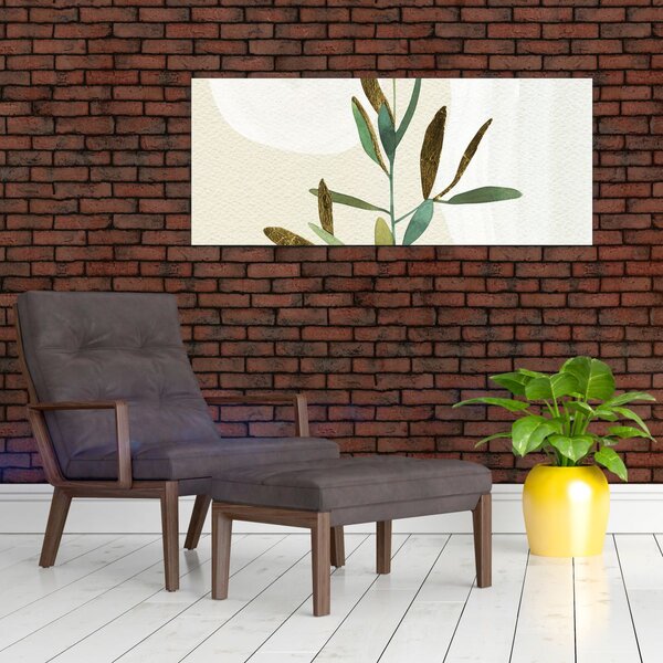 Slika - Akvarel grana N⁰2 (120x50 cm)