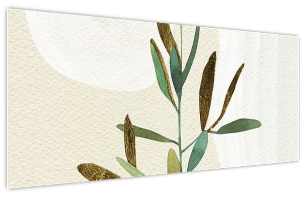 Slika - Akvarel grana N⁰2 (120x50 cm)