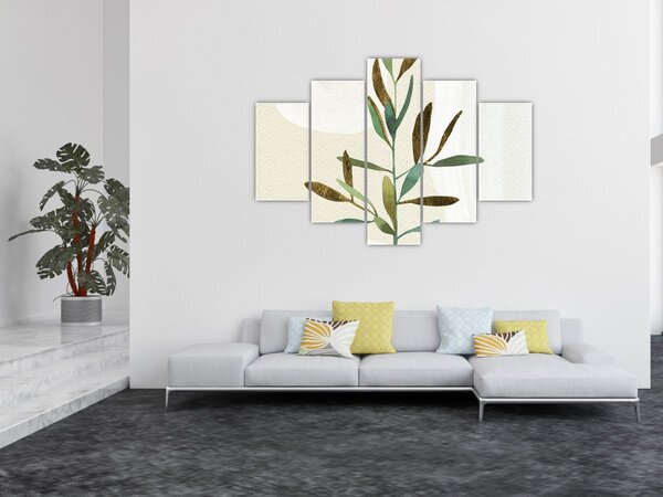 Slika - Akvarel grana N⁰2 (150x105 cm)