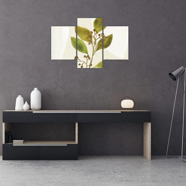 Slika - Akvarel grana N⁰1 (90x60 cm)