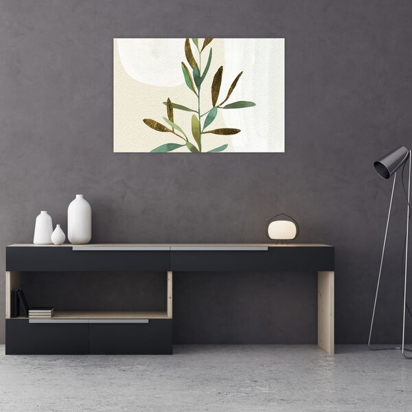 Slika - Akvarel grana N⁰2 (90x60 cm)