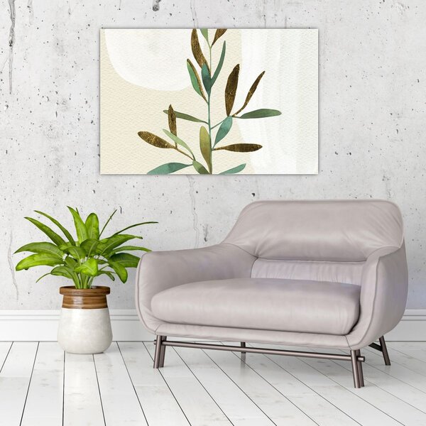 Slika - Akvarel grana N⁰2 (90x60 cm)
