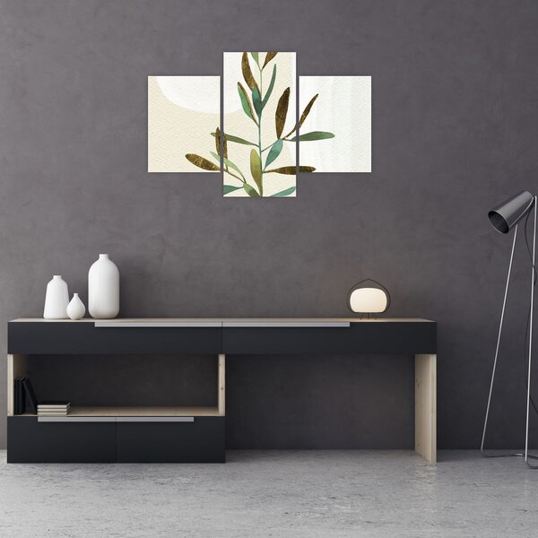 Slika - Akvarel grana N⁰2 (90x60 cm)