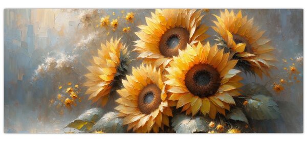 Slika - Slika suncokreta (120x50 cm)