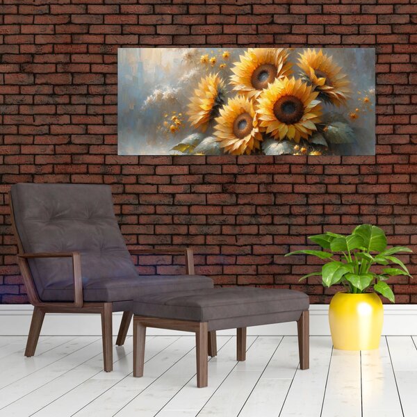 Slika - Slika suncokreta (120x50 cm)
