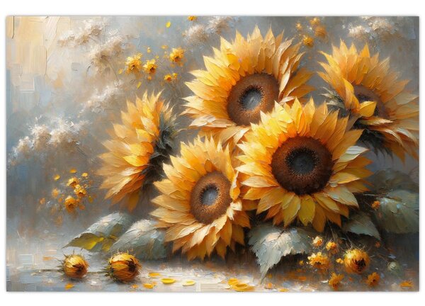 Slika - Slika suncokreta (90x60 cm)